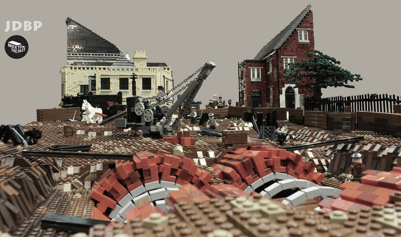 Illustration for article titled Victorian Era LEGO London Is Massive